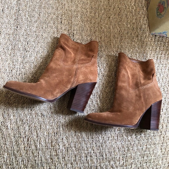 SOLD-Dolce Vita Pointed Toe Block-heel Boots - Picture 3 of 6